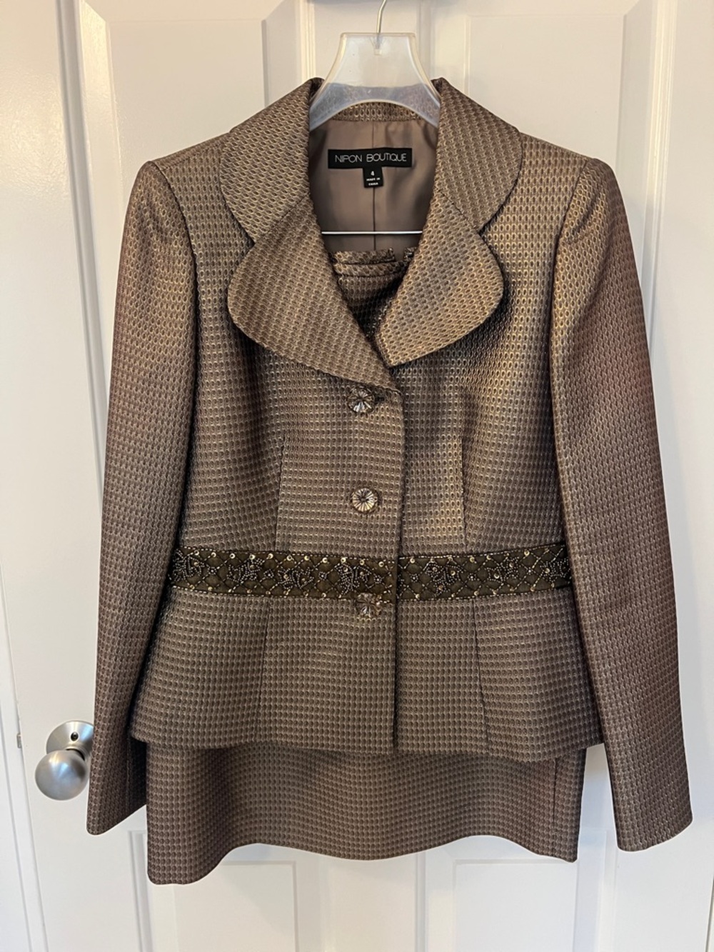 Nipon Boutique Skirt Suit